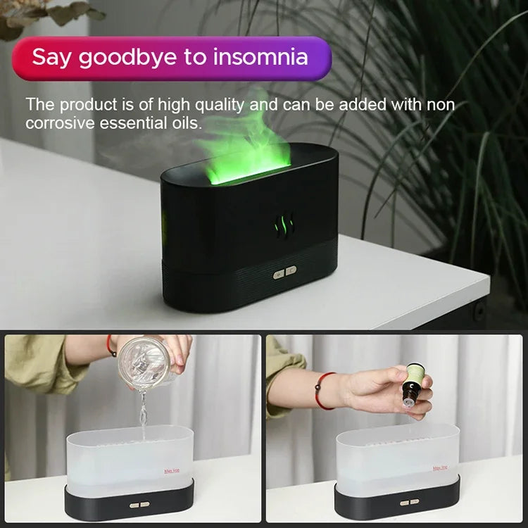 Flame Aroma Diffuser – LA-0630-1 🔥
