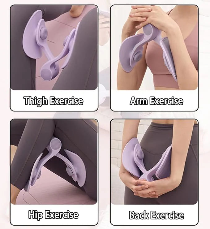 4-in-1 Thigh Master Pro - Thigh, Arm, Hip & Core Toning Device for Women